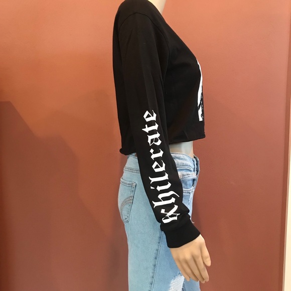 H&M’s divided long sleeve top size small used - Picture 2 of 5